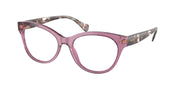 Ralph RA7141 Shiny Transparent Violet Eyeglasses