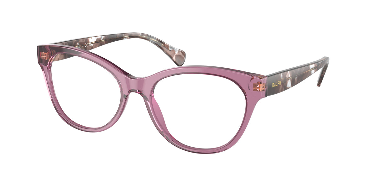 Ralph RA7141 Shiny Transparent Violet Eyeglasses
