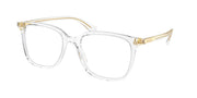 Ralph RA7147 Shiny Transparent Crystal Eyeglasses