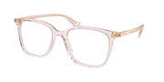 Ralph RA7147 Shiny Transparent Rose Eyeglasses