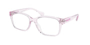 Ralph RA7155U Shiny Transparent Lilla Eyeglasses