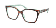 Ralph RA7158U Dark Tortoise/Green Eyeglasses
