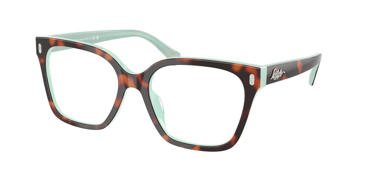 Ralph RA7158U Dark Tortoise/Green Eyeglasses