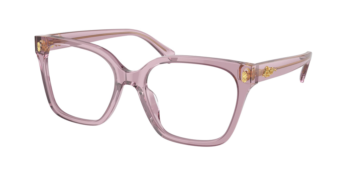 Ralph RA7158U Shiny Transparent Violet Eyeglasses