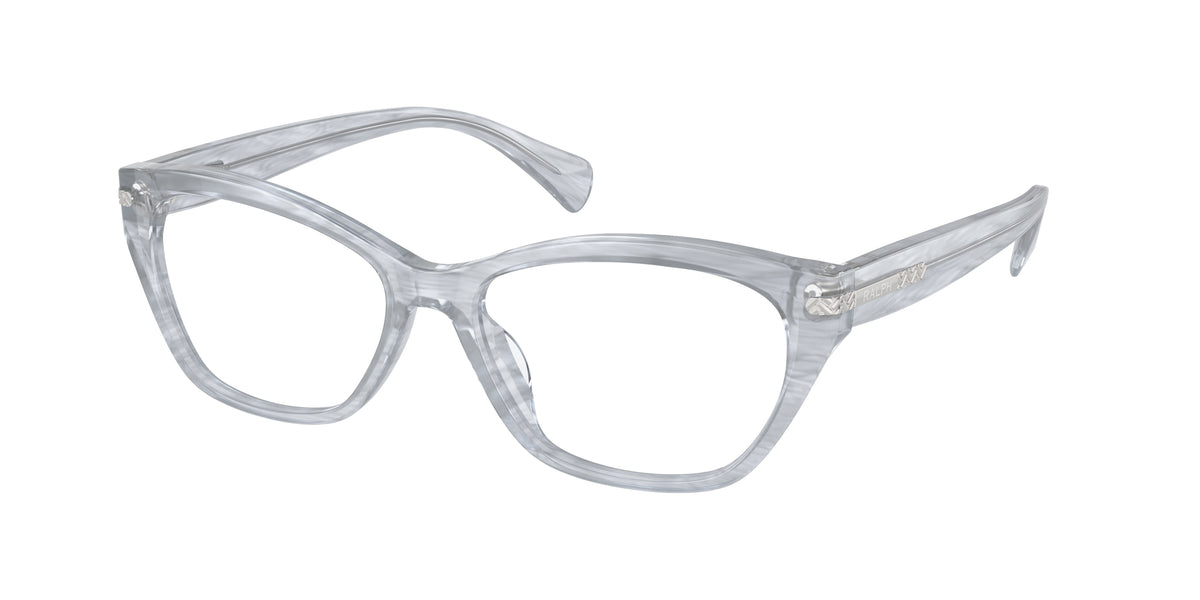 Ralph RA7161U Shiny Striped Grey Eyeglasses
