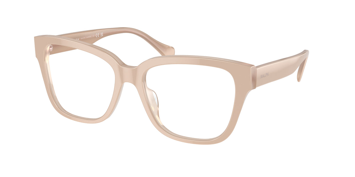 Ralph RA7162U Shiny Beige On Milky Beige Eyeglasses