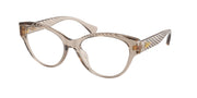 Ralph RA7164U Shiny Transparent Beige Eyeglasses