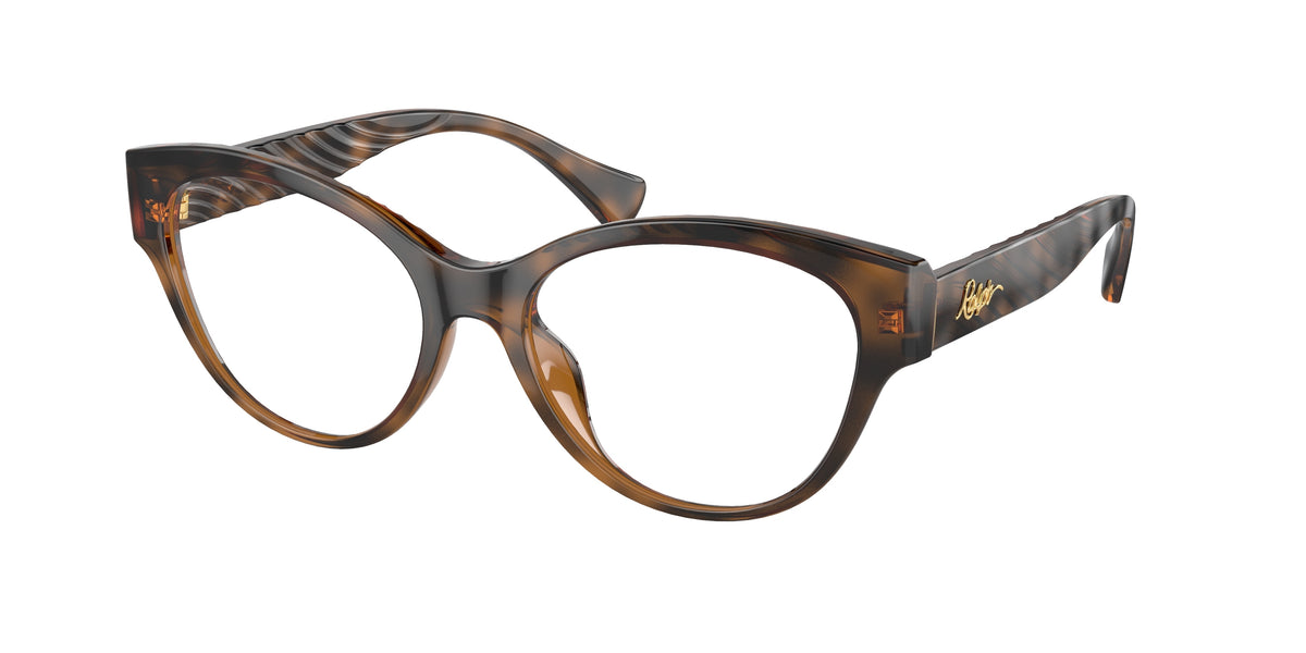 Ralph RA7164U Shiny Dark Havana Eyeglasses