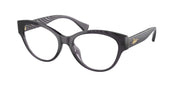 Ralph RA7164U Shiny Transparent Violet Eyeglasses