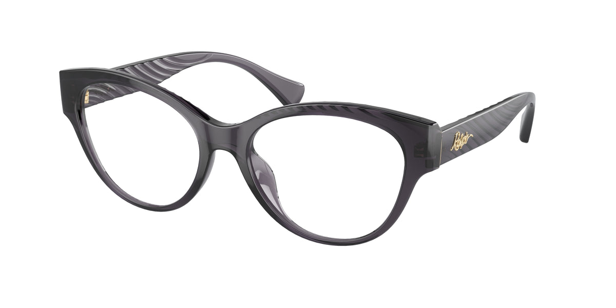 Ralph RA7164U Shiny Transparent Violet Eyeglasses