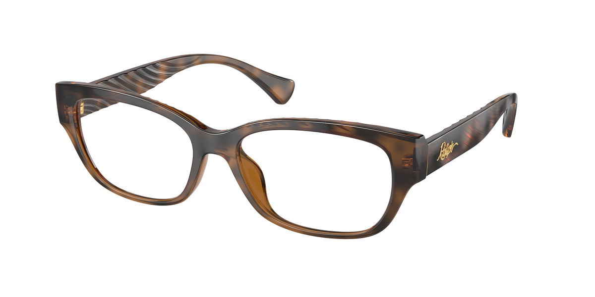 Ralph RA7165U Shiny Dark Havana Eyeglasses