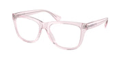 Ralph RA7170U Shiny Transparent Rose Eyeglasses