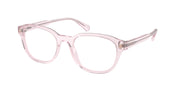 Ralph RA7172U Shiny Transparent Pink Eyeglasses
