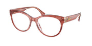 Ralph RA7173U Shiny Milky Red Demi Pink Eyeglasses