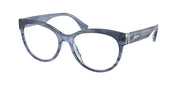 Ralph RA7173U Shiny Milky Demi Blue Eyeglasses