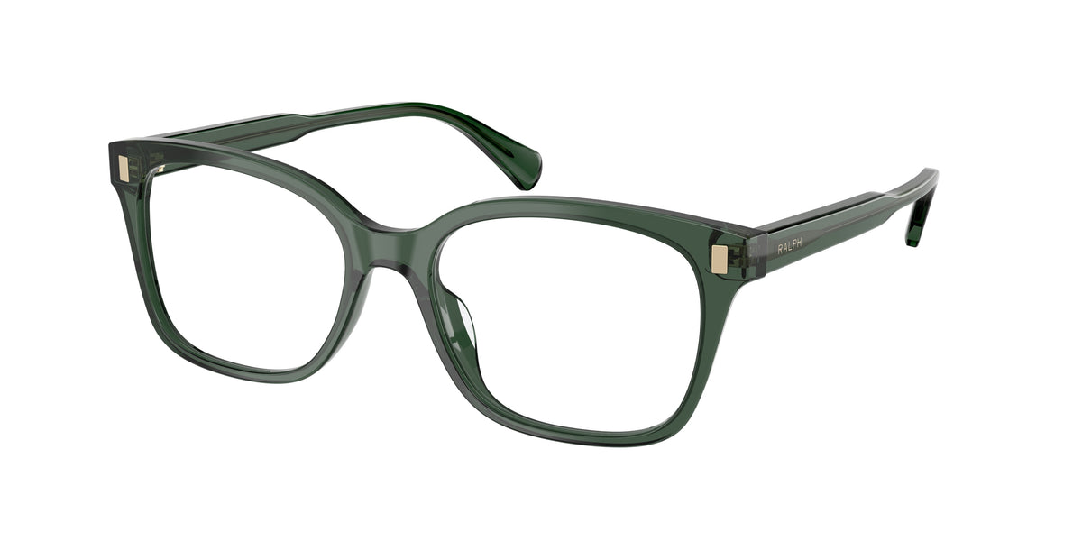 Ralph RA7174U Shiny Transparent Green Eyeglasses