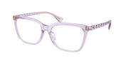 Ralph RA7178U Shiny Transparent Lillac Eyeglasses