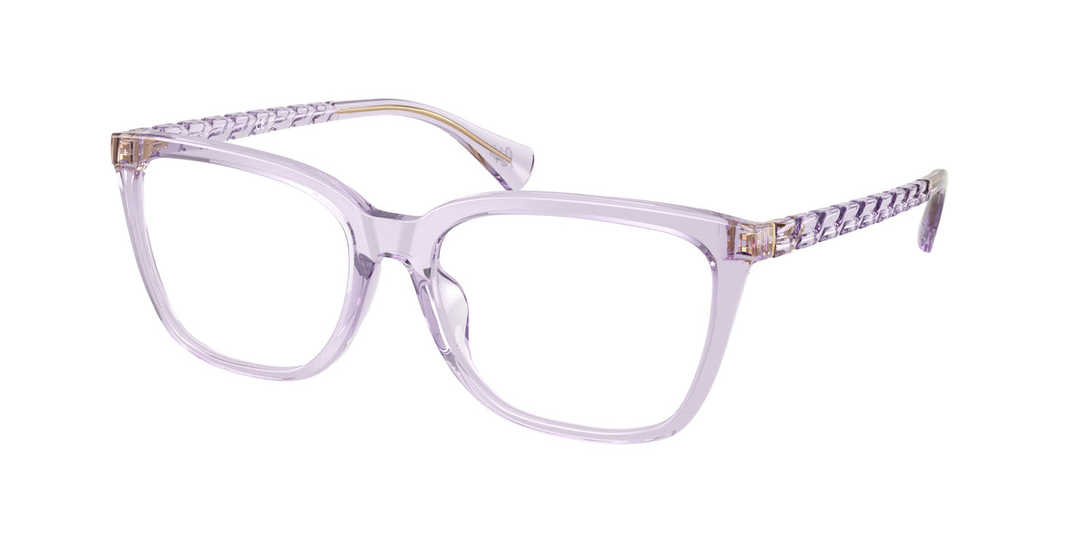 Ralph RA7178U Shiny Transparent Lillac Eyeglasses