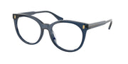 Ralph RA7182U Shiny Blue Crystal Eyeglasses
