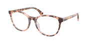 Ralph RA7188U Transparent Pink Havana Eyeglasses