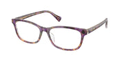 Ralph RA7194U Violet Havana/Transparent Eyeglasses