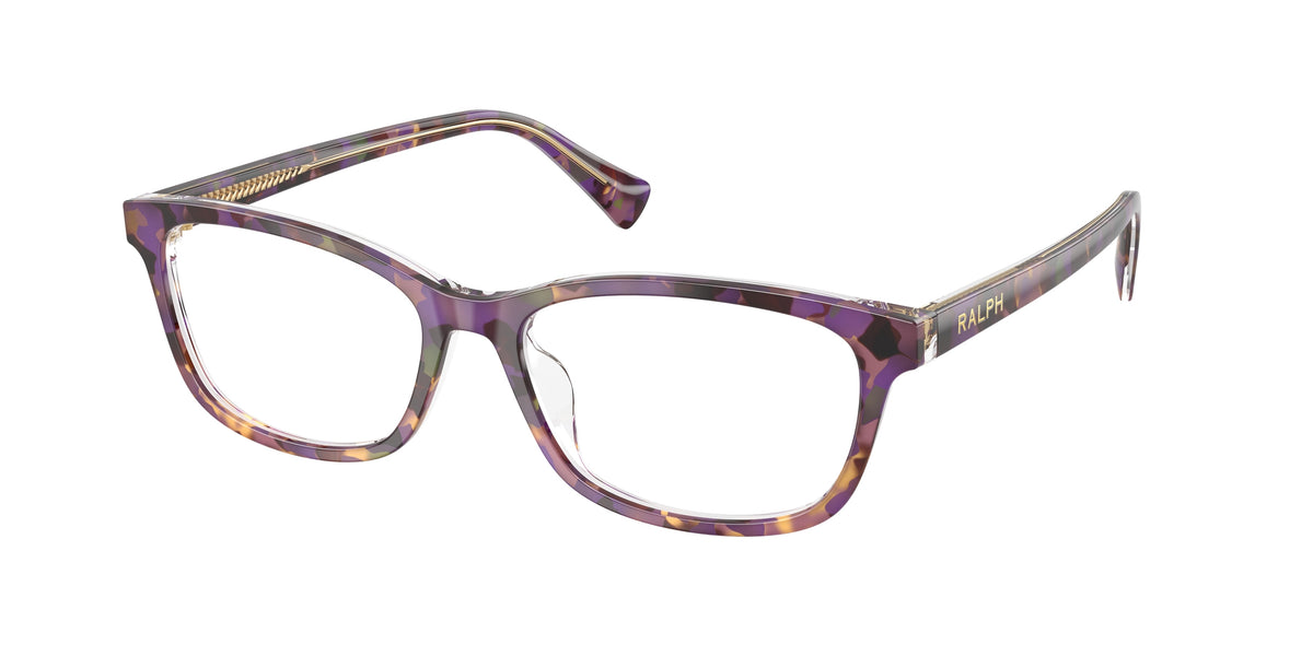 Ralph RA7194U Violet Havana/Transparent Eyeglasses
