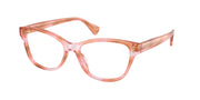 Ralph RA7195U Pink Havana Brown Eyeglasses