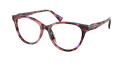 Ralph RA7198U Violet Havana Eyeglasses