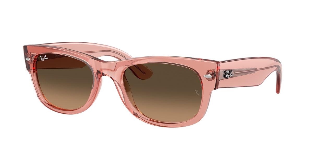 Ray-Ban RB0832SF Transparent Pink Sunglasses