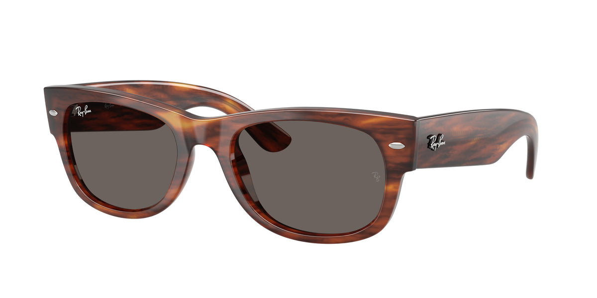 Ray-Ban RB0832SF Striped Havana Sunglasses