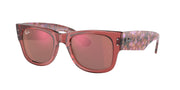 Ray-Ban RB0840SF Transparent Pink Sunglasses