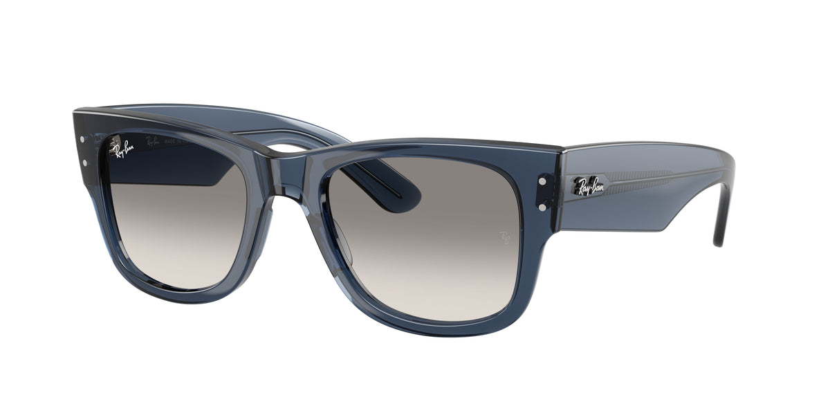 Ray-Ban RB0840S Transparent Dark Blue Sunglasses