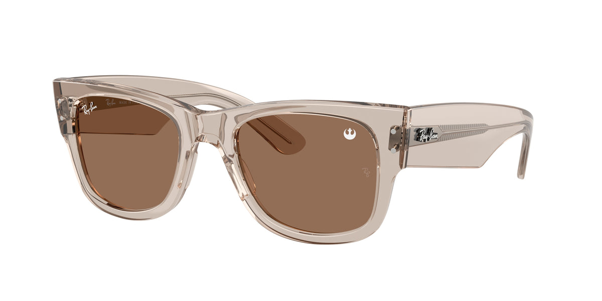 Ray-Ban RB0840S Transparent Light Brown Sunglasses