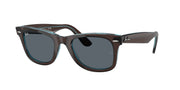 Ray-Ban RB2140F Brown On Transparent Blue Sunglasses