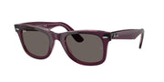 Ray-Ban RB2140F Violet On Transparent Pink Sunglasses