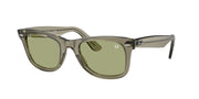 Ray-Ban RB2140F Transparent Green Sunglasses