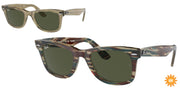 Ray-Ban RB2140 Photo Striped Grey Sunglasses