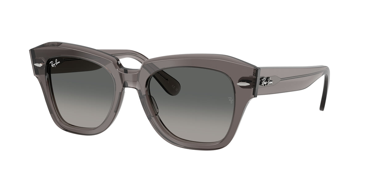 Ray-Ban RB2186 Transparent Grey Sunglasses