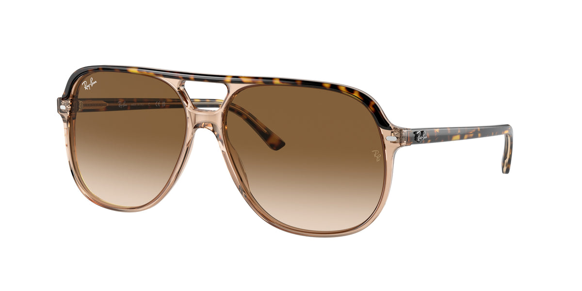 Ray-Ban RB2198 Havana On Transparent Brown Sunglasses
