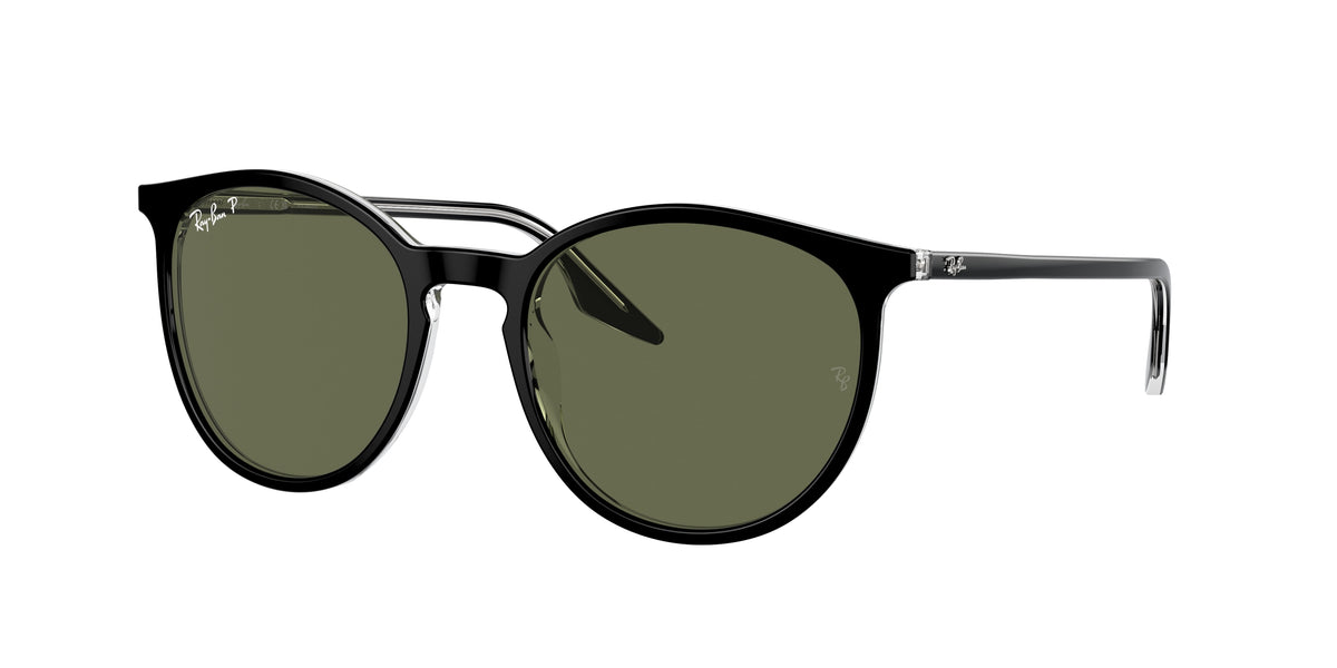 Ray-Ban RB2204 Black On Transparent Sunglasses