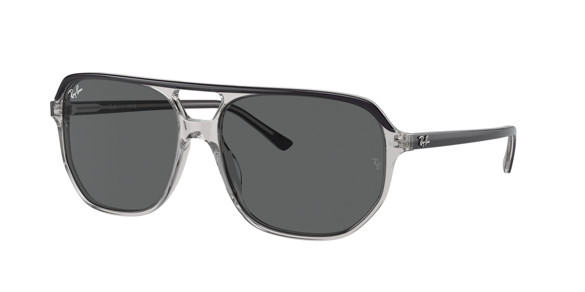 Ray-Ban RB2205 Dark Grey On Transparent Grey Sunglasses