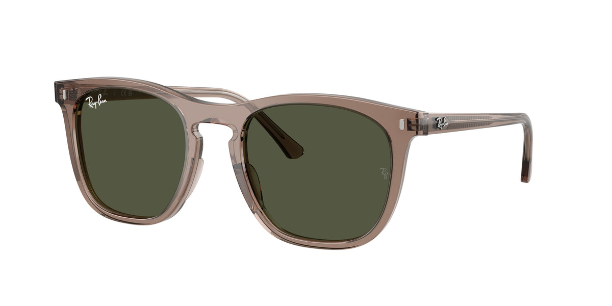 Ray-Ban RB2210 Transparent Light Brown Sunglasses