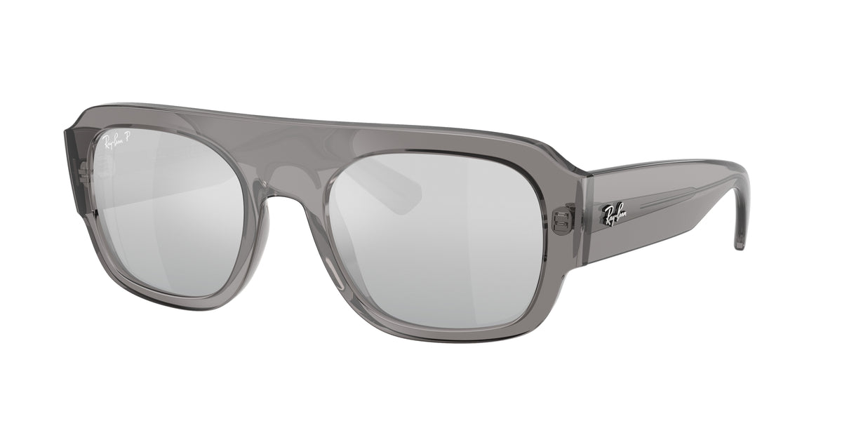 Ray-Ban RB2218 Transparent Grey Sunglasses