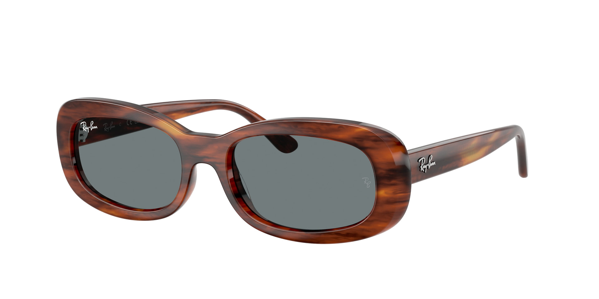 Ray-Ban RB2221 Striped Havana Sunglasses