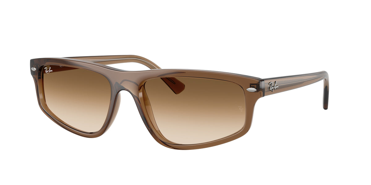 Ray-Ban RB2225 Transparent Light Brown Sunglasses