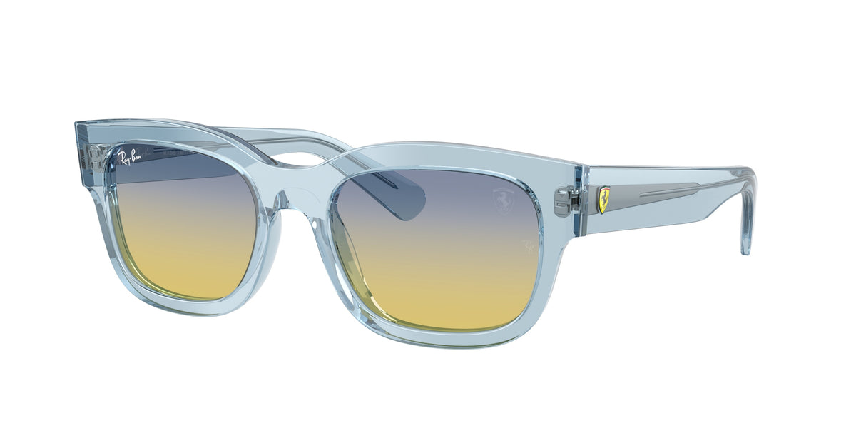 Ray-Ban RB2228M Transparent Light Blue Sunglasses