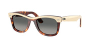 Ray-Ban RB2240 Beige On Havana Sunglasses