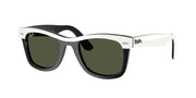 Ray-Ban RB2240 White On Black Sunglasses