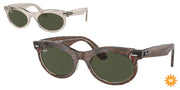 Ray-Ban RB2242F Photo Waves Grey Sunglasses