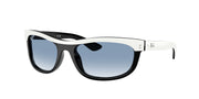 Ray-Ban RB2489 White On Black Sunglasses